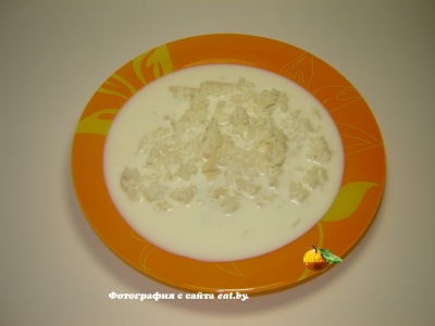фото Суп молочный с рисом