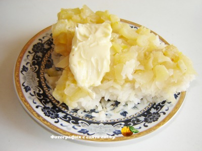 фото Тушеные кабачки с рисом
