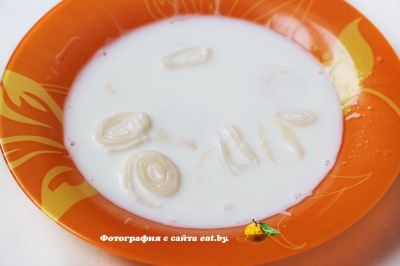 Суп молочный по-могилевски (Лакшины)
